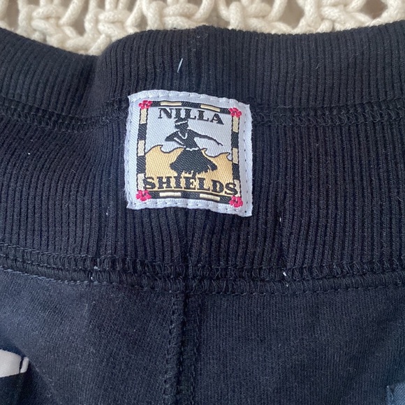 Nilla Shields multicolored cropped drawstring pants with back pockets sz… - Picture 6 of 8